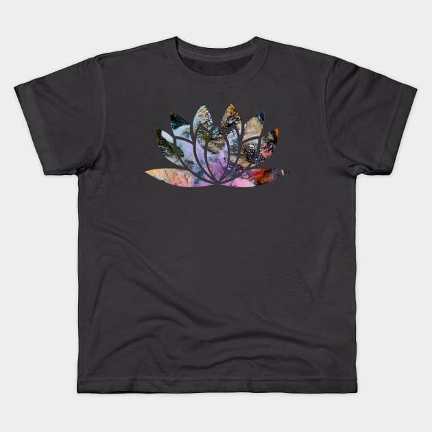 Lotus Kids T-Shirt by Sloth Station